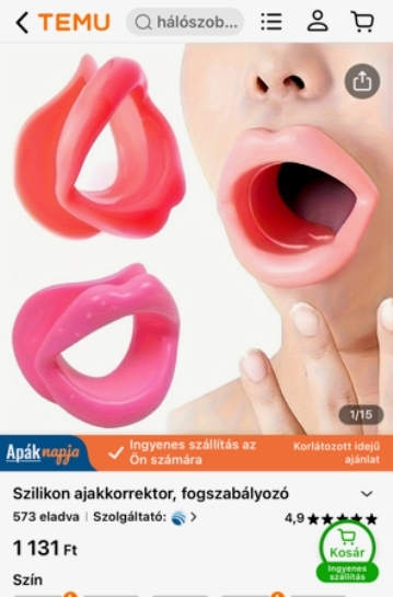 Így a fogszabályzó sem karcol, ha esetleg lenne