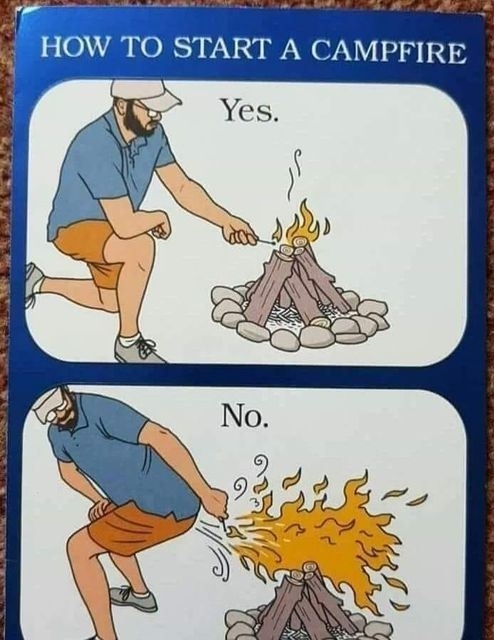 Biztonsági tipp a kempingezéshez