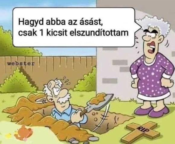 Nagyfater már nem bírja az együttlétet