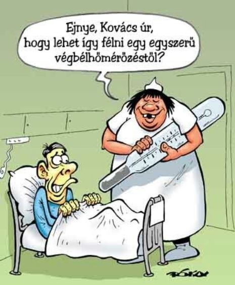 Hősünk arcát elnézve, szerintem nem nagyon sikerült megnyugtatni