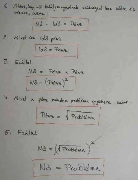 Ahhoz, hogy nőt találj, szükséged lesz időre és pénzre 🙂