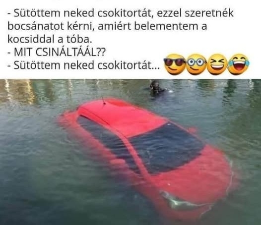 A feleség mondja a férjének