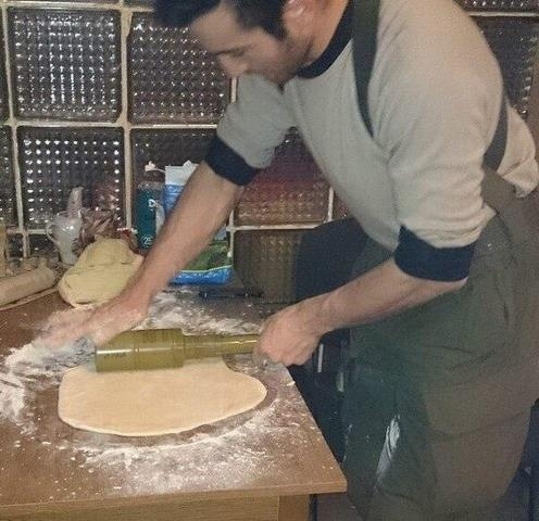 Ő ezt használja sodrófa helyett