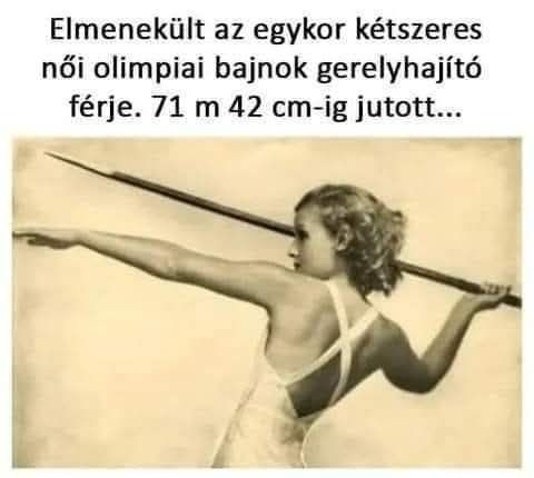 Így jár, aki egy profi gerelyhajítóval kezd