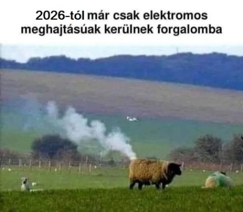 Íme az utolsó dízel juhok egyike