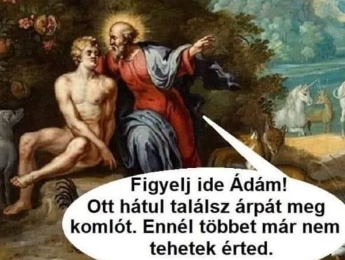 Miután Isten megteremtette a nőt