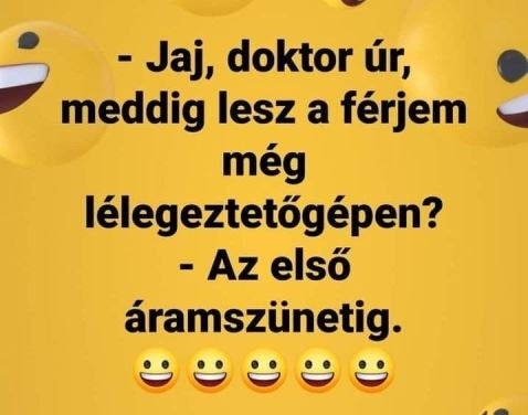 Poénkodni támadt kedve a dokinak