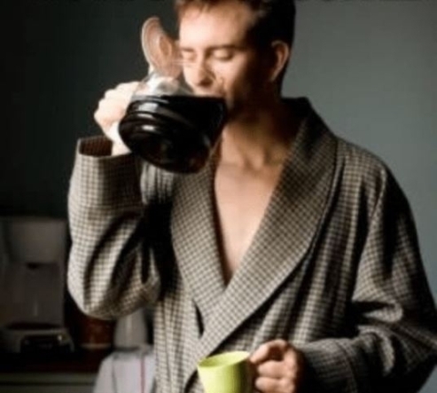 Kemény napja lesz, kell neki az energia