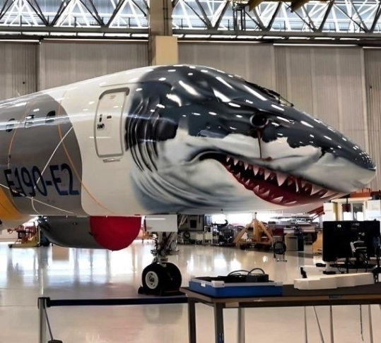 Ilyen egy vagány repülőgép fényezés