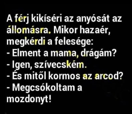 Anyós pajtás meglátogatta őket a hosszú hétvégén