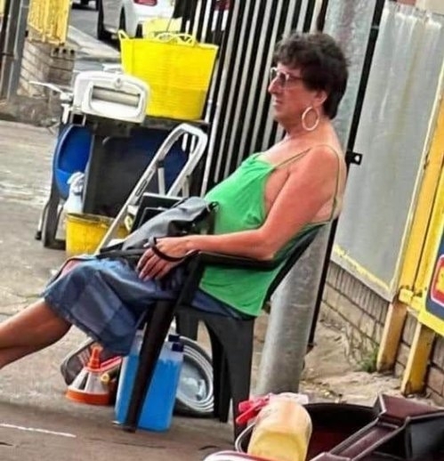 Rocky is jól elhagyta magát ebben a hőségben