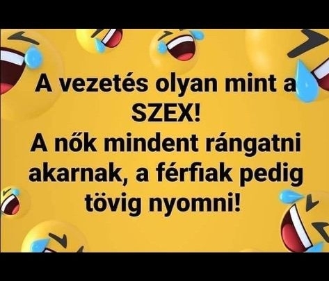 Vezetés vs. szex