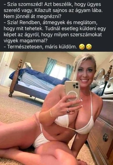 Egy kis segítségre lenne szüksége a szomszédasszonynak